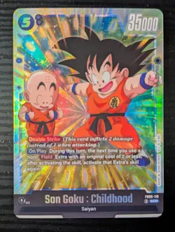 Son Goku : Childhood FB06-119 [Rivals Clash] Secret Rare Dragon Ball Card - NM - Image 1