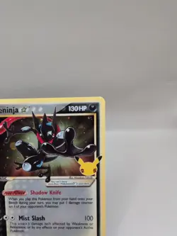 Greninja Gold Star SWSH144 Sword & Shield Promo Card Holo Celebrations - Image 3