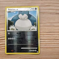 Snorlax 37/130- Diamond & Pearl Reverse Holo Rare Pokemon Card - Image 2