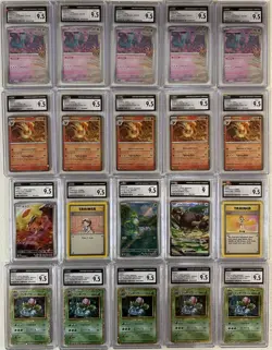 100 BULK CGC/PSA Graded Pokemon Cards WHOLESALE Slabs LOT (7-9.5) - Image 2