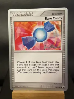 Pokemon Card Rare Candy 102/106 Non Holo Rare World Champion Set 2008 NM - Image 1