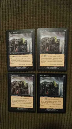 Magic: the Gathering / MtG Dark Ritual x4 Urza's Saga - Image 1