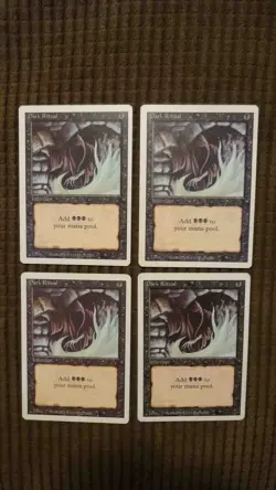 Magic: the Gathering / MtG Dark Ritual x4 Revised - Image 1