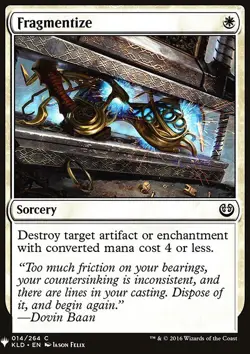 MTG Magic the Gathering Fragmentize (115/1700) Mystery Booster NM - Image 1