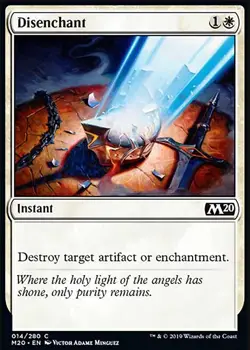 MTG Magic the Gathering Disenchant (14/357) Core Set 2020 NM - Image 1