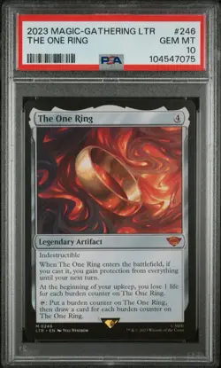2023 Magic Gathering The One Ring #246 PSA 10 #7075 - Image 1