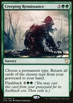 MTG Magic the Gathering Creeping Renaissance (137/334) Commander 2018 LP - Image 1