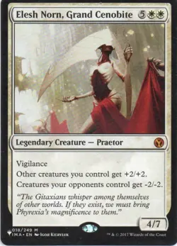 MTG: The List Reprints: Elesh Norn, Grand Cenobite: Lightly Played Condition - Image 1
