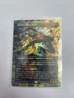 MTG Spider-Man 2099 (0205) (Borderless FOIL) - Marvel's Spider-Man (SPM) - Image 1