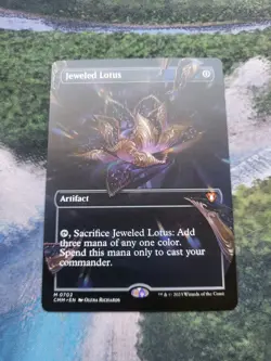 Jeweled Lotus (Borderless Alt Art) Commander Masters - Image 1