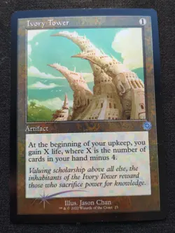 Ivory Tower - Retro Frame - Foil - The Brothers' War - NM - EN - 23 - Image 1