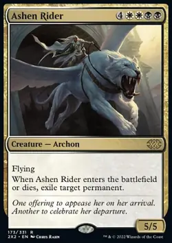 MTG Magic the Gathering Ashen Rider (173/603) Double Masters 2022 NM - Image 1