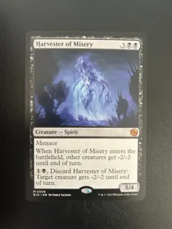 Mtg Harvester of Misery Outlaws of Thunder Junction Big Score Regular Mythic 09 - Image 1