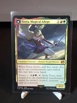 Terra, Magical Adept M #245 Final Fantasy Regular Magic the Gathering NM - Image 1