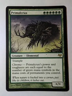 Primalcrux - Magic the Gathering - Eventide 2008 73 English Rare LP - Image 1