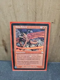 MTG Mana Echoes Onslaught Enchantment 218/350 Good Condition - Image 1