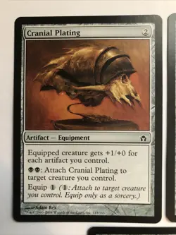 Cranial Plating X3 Fifth Dawn Ex Condition See Front/back Pics - Image 2