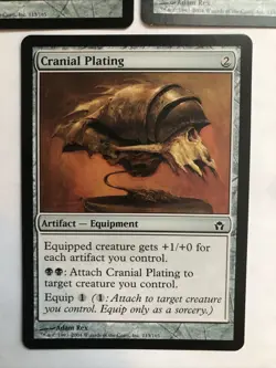 Cranial Plating X3 Fifth Dawn Ex Condition See Front/back Pics - Image 4