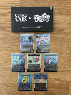 Secret Lair x SpongeBob SquarePants: Legends of Bikini Bottom | Foil Set | MTG - Image 1