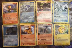 Pokemon TCG 2006 EX Holon Phantoms Non-Holo Partial Set 7 Rares 55 Total NM/DMG - Image 1