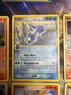 Pokemon TCG 2006 EX Holon Phantoms Non-Holo Partial Set 7 Rares 55 Total NM/DMG - Image 5
