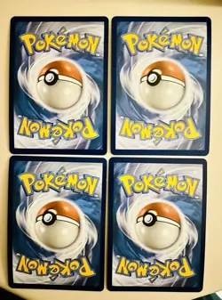 Pokemon Victini Illustration Rare Jumbo Lot Of 4 Black Star Promo 208 - Image 2