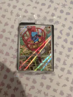 Pokemon Mega Evo Riolu 010 Black Star Promo Pokemon Center Stamp Sealed - Image 1