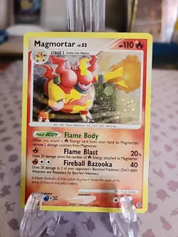 Pokemon TCG Magmortar Secret Wonders 31/132 Exclusive Cosmos Holo Rare - Image 1