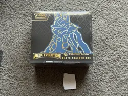 Pokemon Mega evolution - POKEMON CENTER ELITE TRAINER BOX PC ETB Lucario SEALED - Image 1