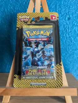 Pokemon Black and White Next Destinies Blister Booster - Zekrom - Sealed - Image 1