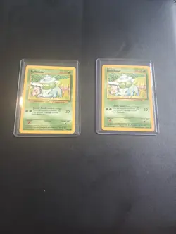 Pokemon TCG Bulbasaur Base Set 44/102 Regular LP. X1 - Image 1