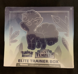 Pokemon Elite Trainer Box ETB Sword & Shield Silver Tempest Sealed New - Image 1