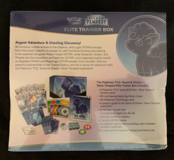 Pokemon Elite Trainer Box ETB Sword & Shield Silver Tempest Sealed New - Image 2