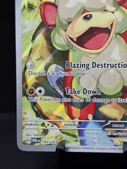 Pokemon Hisuian Growlithe 181/167 Twilight Masquerade Illustration Rare NM - Image 5