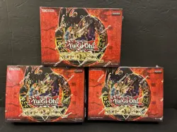 Yu-Gi-Oh TCG Retro Pack 2 Factory Sealed Booster Box Lot Of Three X3 Brand New - Image 1