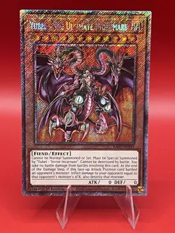 Yubel - The Ultimate Nightmare (Platinum Secret Rare) RA03-EN191 Quarter Century - Image 1