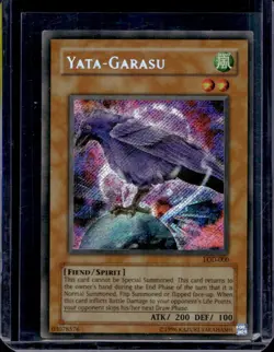 LOD-000 Yata-Garasu Secret Rare UNL Edition YuGiOh - Image 1