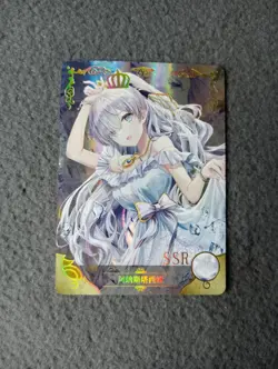 Goddess Story NS-1M16 SSR-02 WAIFU CARD holo CCG/TCG NEW Anastasia Nikolaevna - Image 1