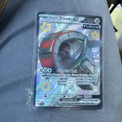 Pokemon Card Iron Treads EX 073 Scarlet & Violet Black Star Promo NM - Image 1