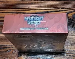 Pokemon Mystery Gems 1 CGC Graded Card & 1 Booster Pack 2025! New Sealed Box! - Image 2