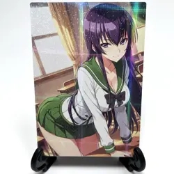 Highschool of the Dead Saeko Busujima Sexy Anime Waifu Goddess Story Art Card - Image 2