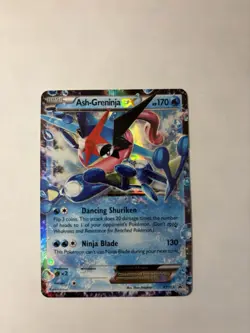 Ash-Greninja EX XY133 XY Holo Card - Image 1