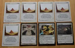 MTG 8x Rare White Enchantment Conversion, Spiritual Asylum, Sparring Regimen - Image 1