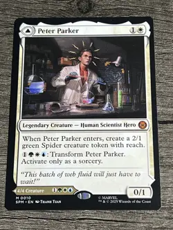 Peter Parker / Amazing Spider-Man MTG Marvel’s Spider-man NM Regular English - Image 1