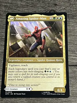 Peter Parker / Amazing Spider-Man MTG Marvel’s Spider-man NM Regular English - Image 2