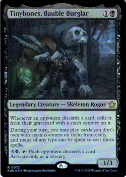 MTG Tinybones, Bauble Burglar (72) | NM Foil | Foundations {FDN} - Image 2