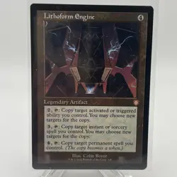 Lithoform Engine Commander: The Brothers' War Retro Frame NM Magic MTG Unplayed - Image 1
