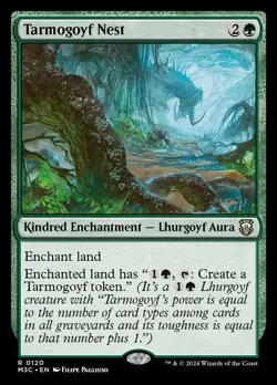 🧙Tarmogoyf Nest R 0120 M3C MH3 Modern Horizons 3 MTG - Image 1