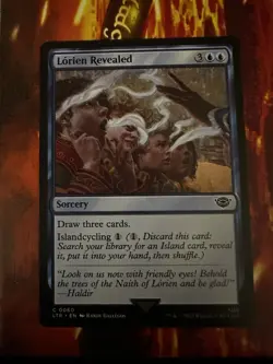Lorien Revealed 0060 Common Non Foil Lord of the Rings MTG Near Mint - Image 1