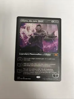 Liliana, The Last Hope Foil Etched Double Masters 2022 MTG - Image 1